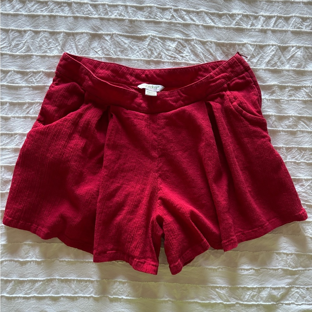 Women's Red Shorts
